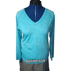 Long Sleeve Performance V-Neck Top
